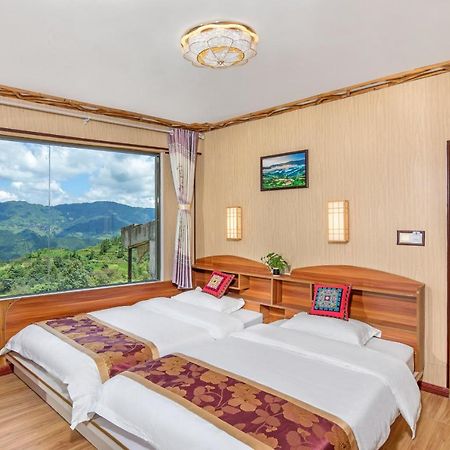 Longji Rice Terraces Green View Guesthouse Longsheng Exterior photo
