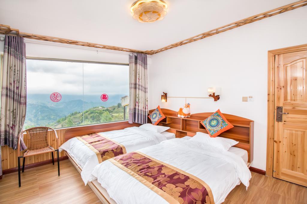 Longji Rice Terraces Green View Guesthouse Longsheng Exterior photo