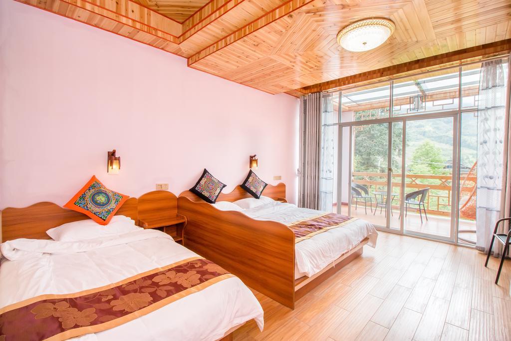 Longji Rice Terraces Green View Guesthouse Longsheng Exterior photo