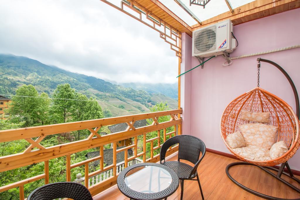 Longji Rice Terraces Green View Guesthouse Longsheng Exterior photo