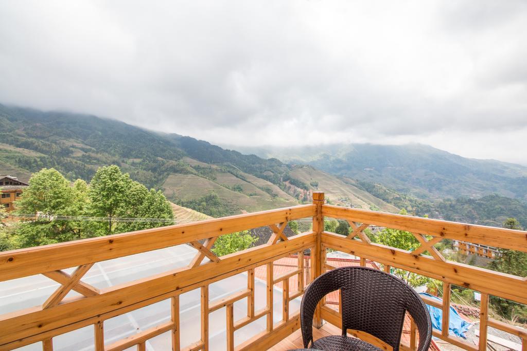 Longji Rice Terraces Green View Guesthouse Longsheng Exterior photo