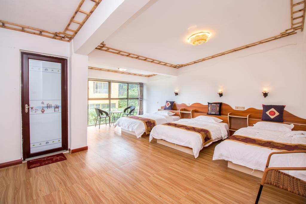 Longji Rice Terraces Green View Guesthouse Longsheng Exterior photo