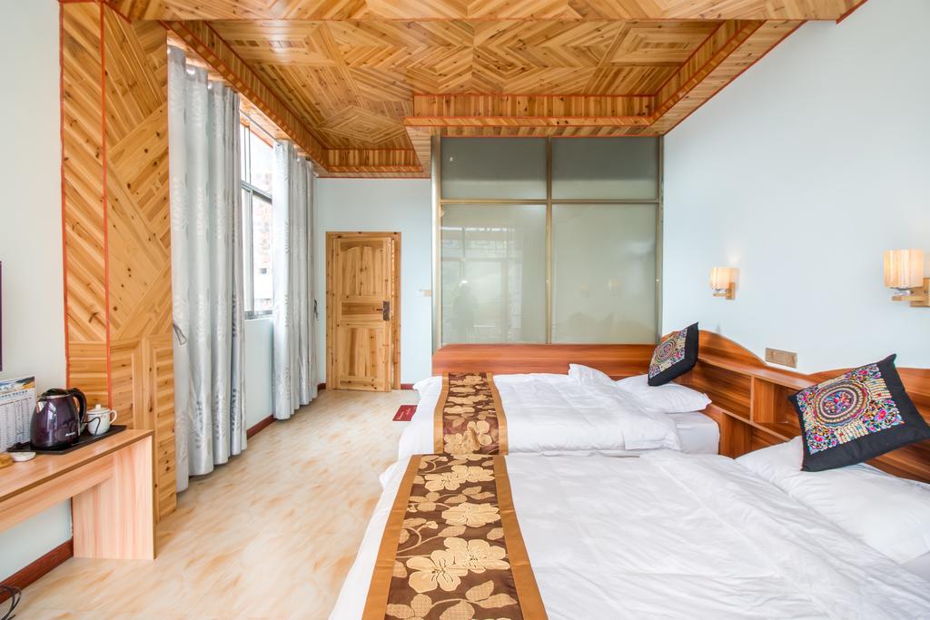 Longji Rice Terraces Green View Guesthouse Longsheng Exterior photo