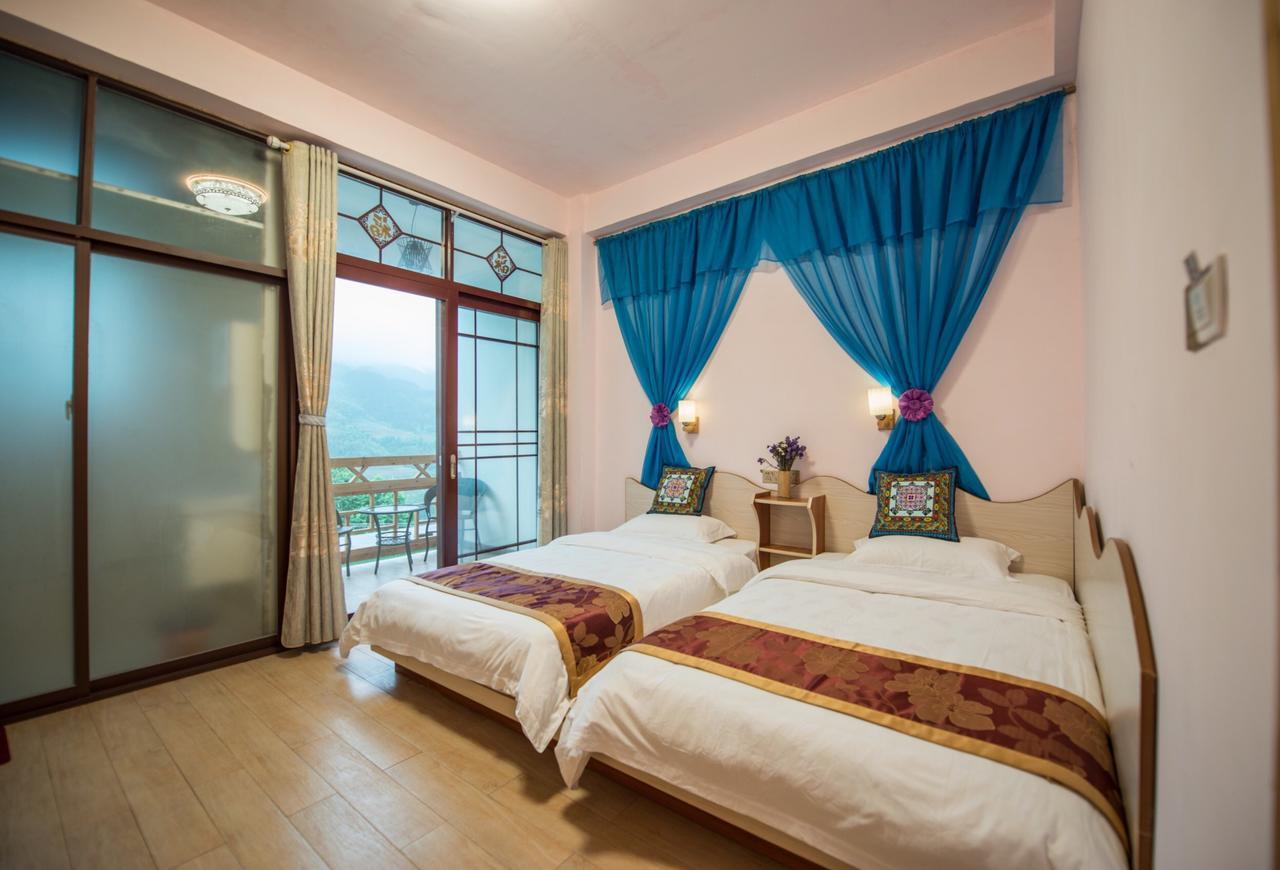 Longji Rice Terraces Green View Guesthouse Longsheng Exterior photo
