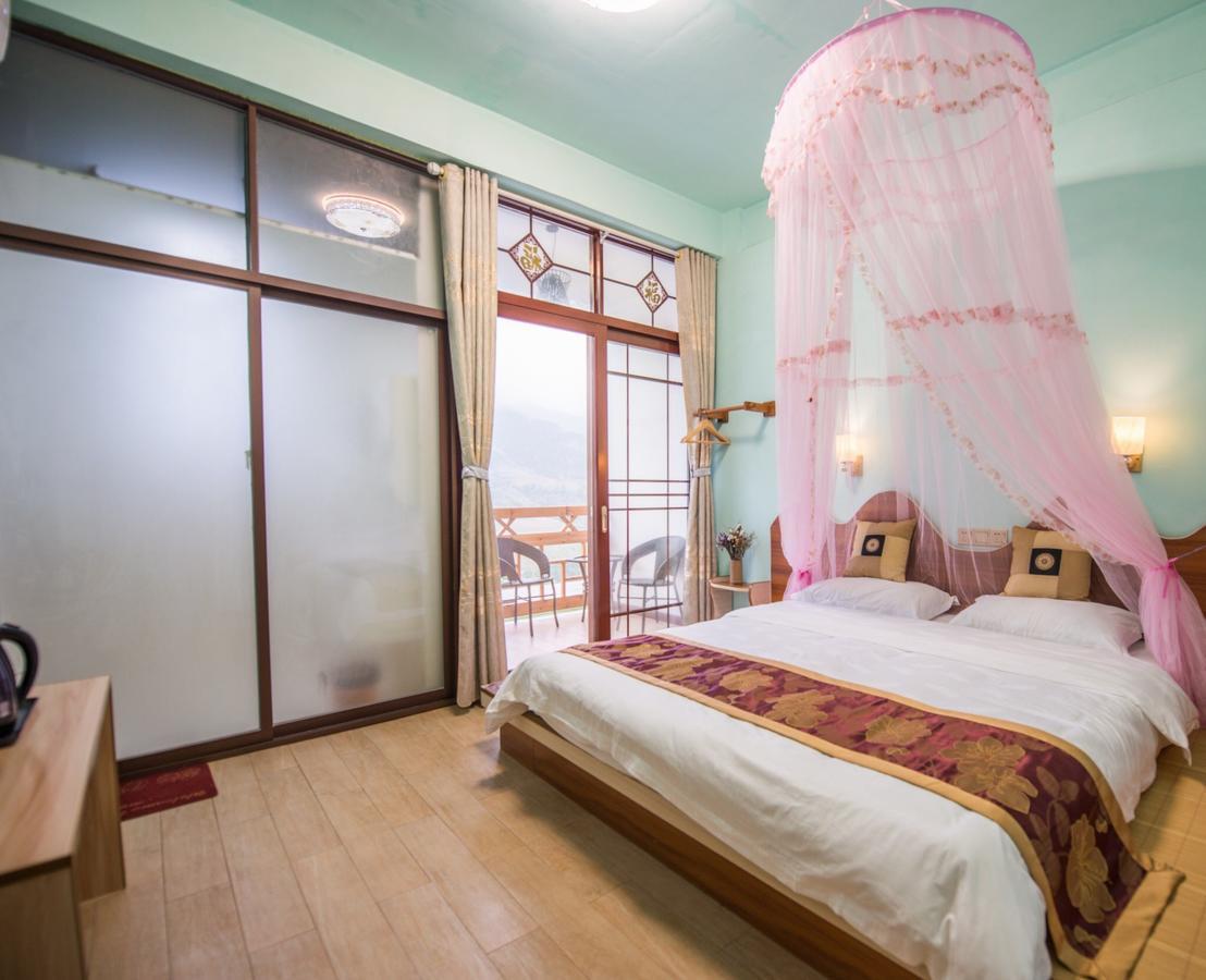Longji Rice Terraces Green View Guesthouse Longsheng Exterior photo