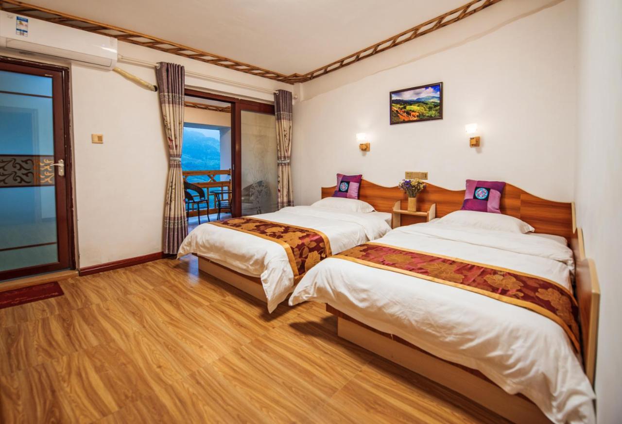 Longji Rice Terraces Green View Guesthouse Longsheng Exterior photo