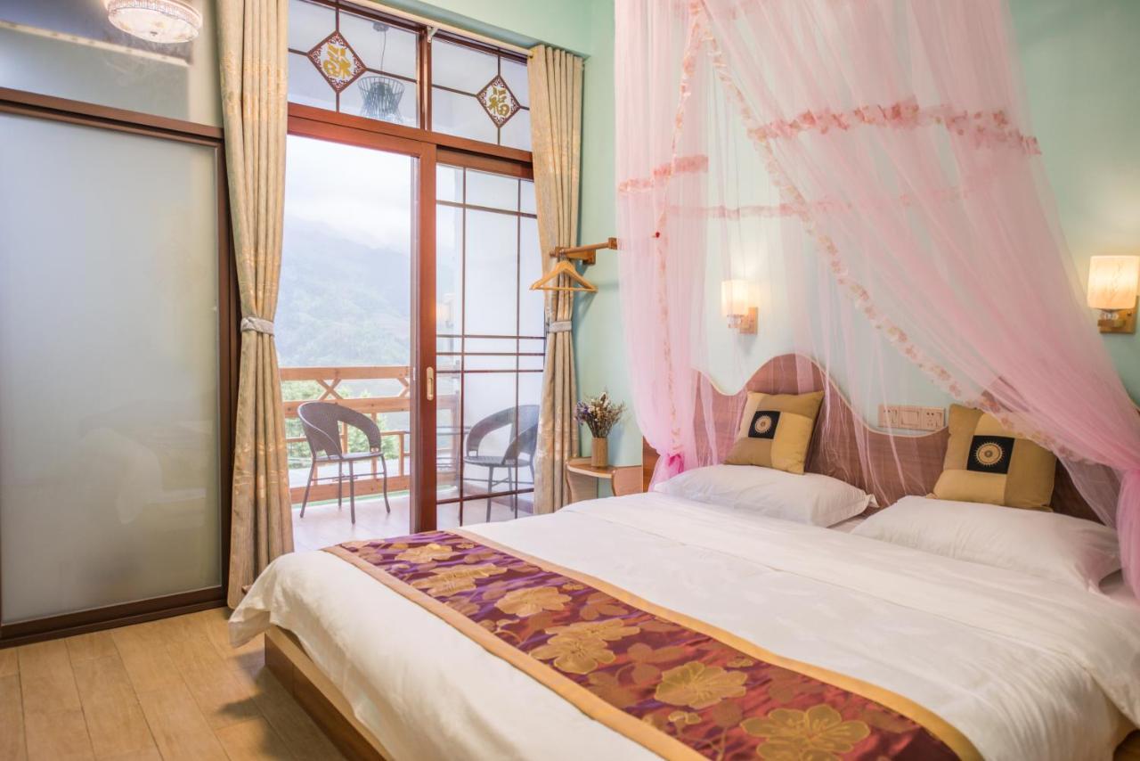 Longji Rice Terraces Green View Guesthouse Longsheng Exterior photo