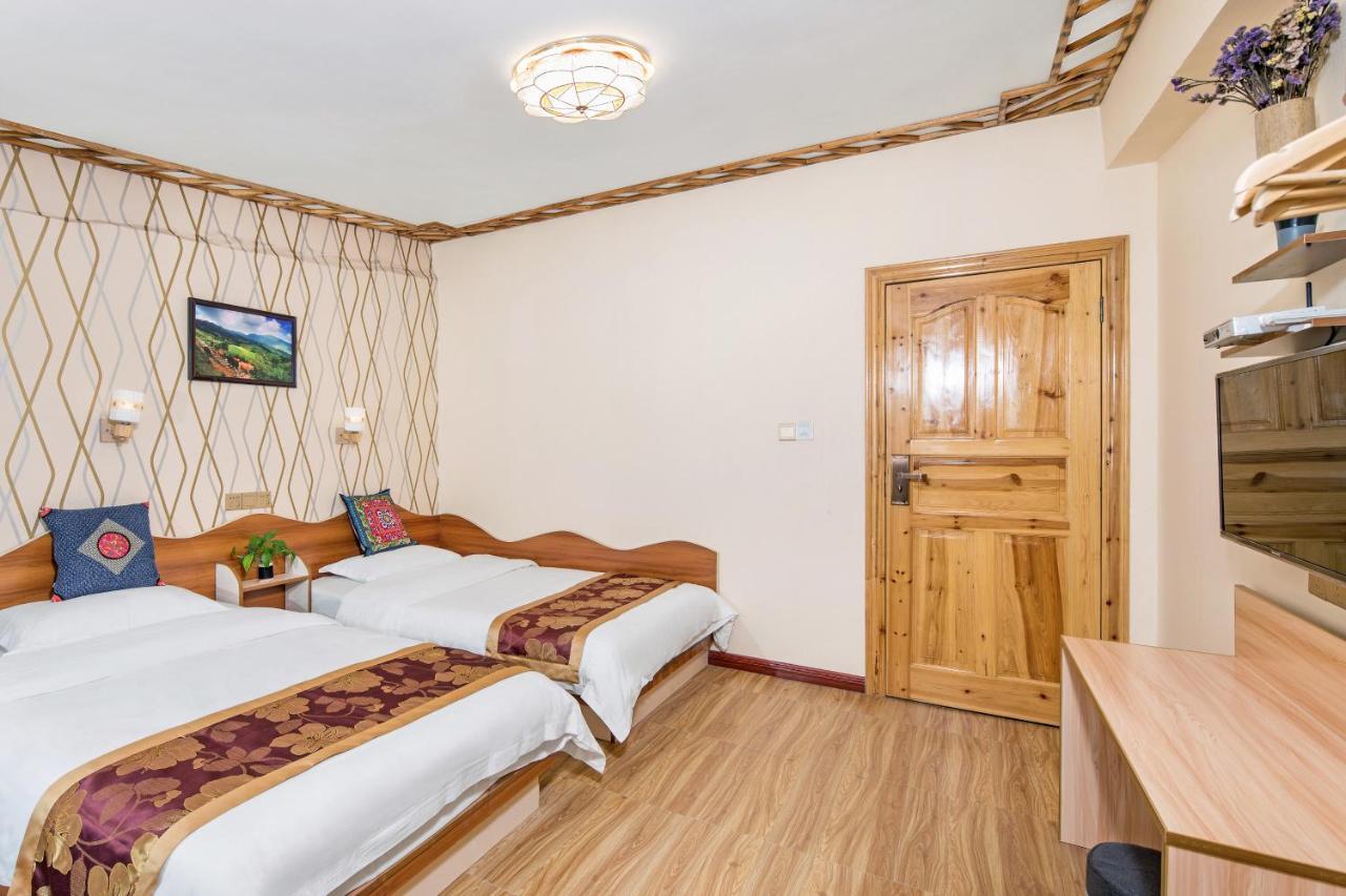 Longji Rice Terraces Green View Guesthouse Longsheng Exterior photo