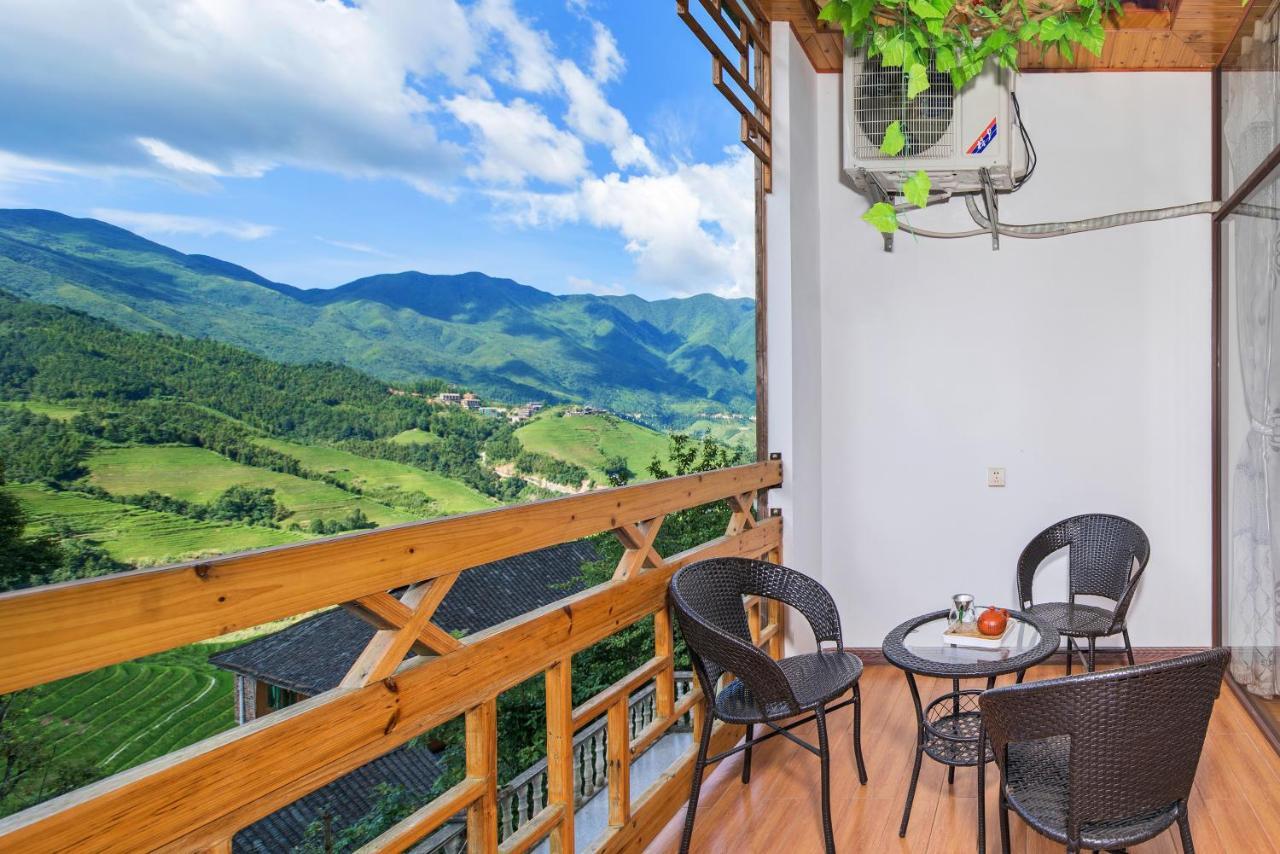 Longji Rice Terraces Green View Guesthouse Longsheng Exterior photo